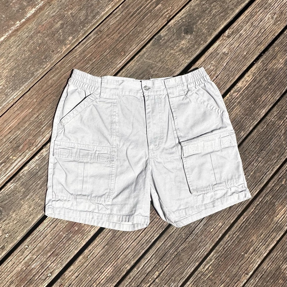 Gray Guide Gear Cargo Shorts 34”
